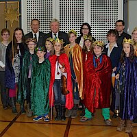 Sternsinger in Staatskanzlei 5675