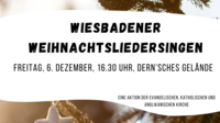 Weihnachtsliedersingen unter freiem Himmel