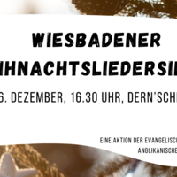 Weihnachtsliedersingen unter freiem Himmel