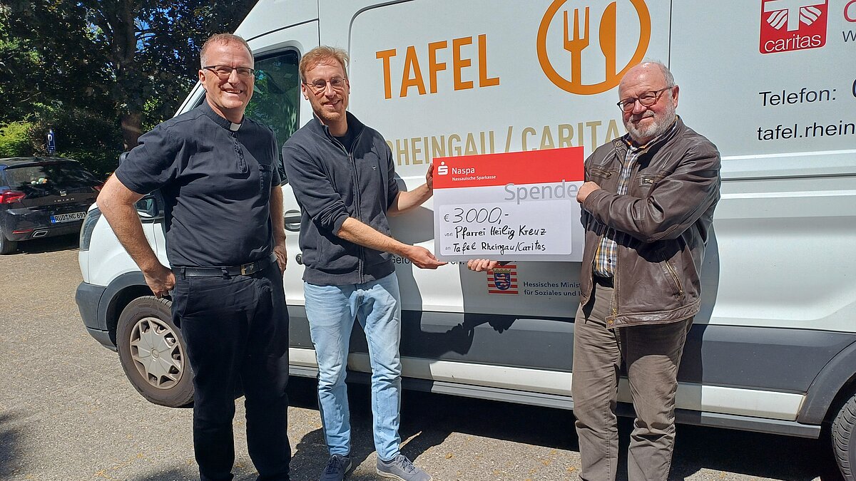 Heilig Kreuz unterstützt die Tafel
